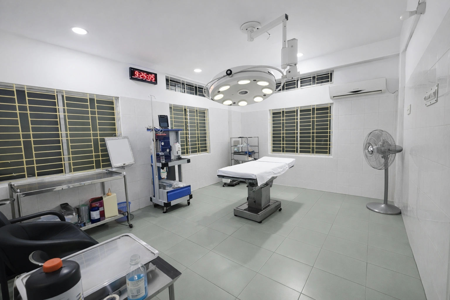 Advanced Medical Equipment at Sunrise Clinic Pabna